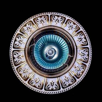 Точечный светильник ArtGlass SPOT 50 White Gold